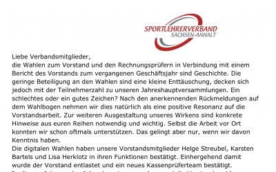 Die Vorstandswahlen im Rückblick